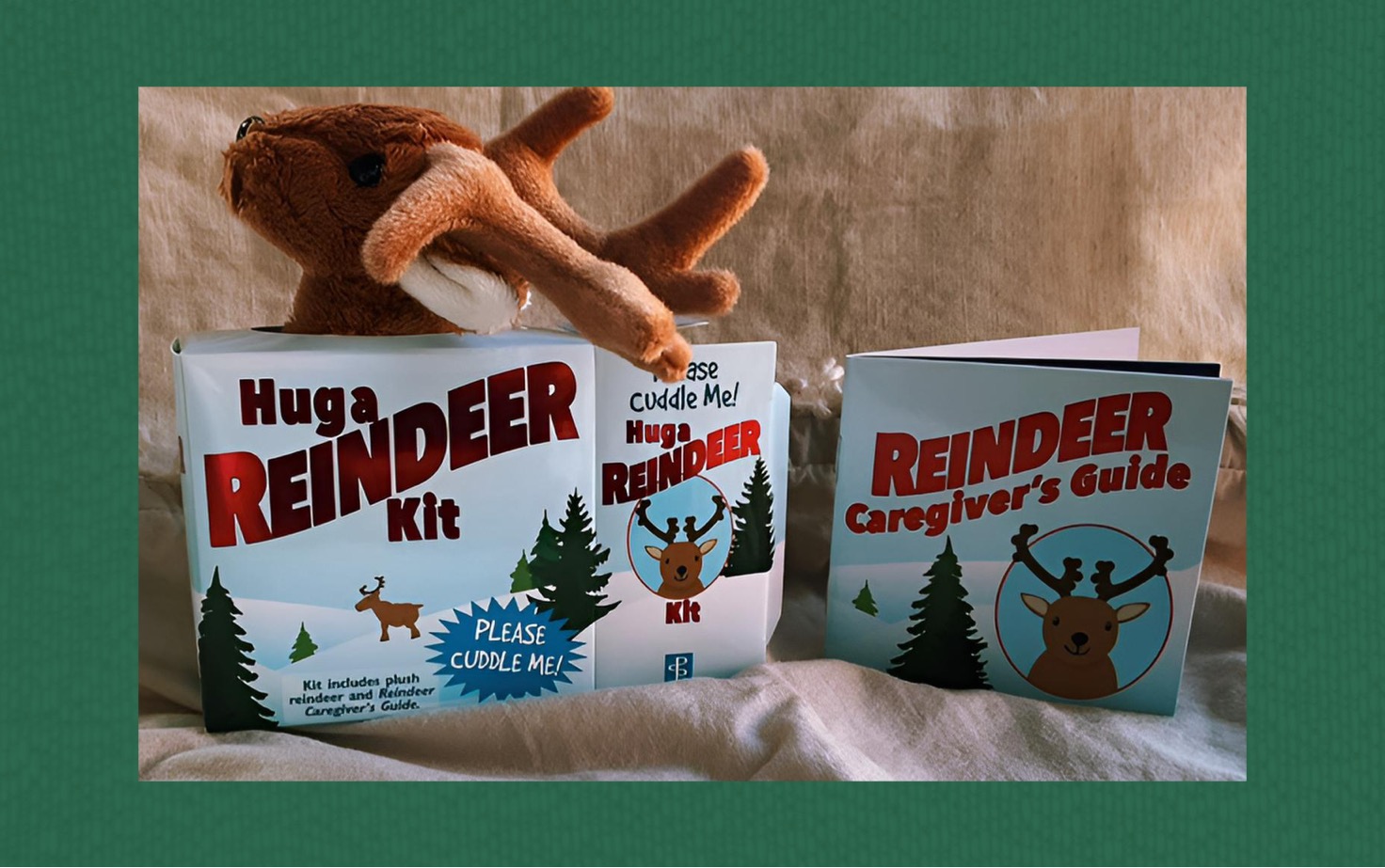 Hug A Reindeer Stuffie